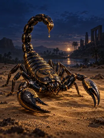 Illustration de la carte Scorpion de Serket