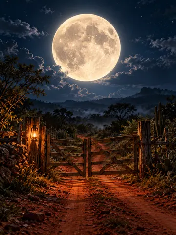 Illustration de la carte Pleine Lune du Vendredi