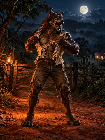 Illustration de la carte Loup-garou