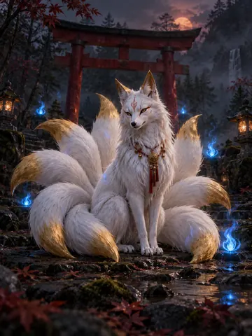 Illustration de la carte Kitsune