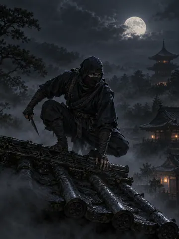 Illustration de la carte Ninja des Ombres