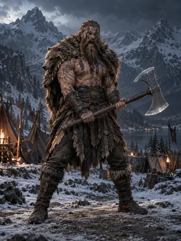 Illustration de la carte Berserker de Midgard