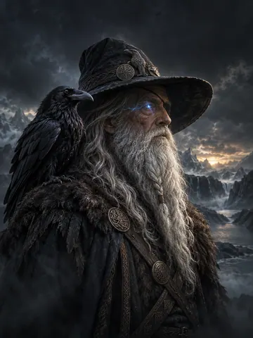 Illustration de la carte Sagesse d'Odin